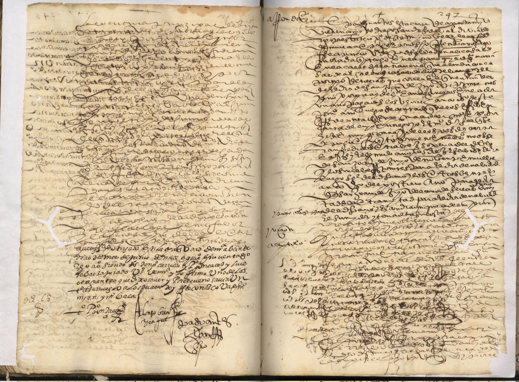 Registro de Juan Rodríguez Castro, Murcia de 1598.